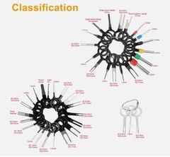 100* Car Terminal Removal Tool Electrical Wire Plug Connector Pin Extractor Kit
