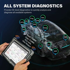 2026 Newest Topdon Phoenix Plus BT Bidirectional Car Diagnostic Scanner Tool