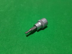 Standard 4mm 3/8″ drive hex/allen socket chrome vanadium **FAST FREE POST**