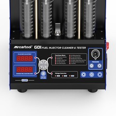 Car GDI Fuel Injector Tester Ultrasonic Cleaner Flow Tester Clean Machine Combo