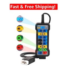 16-Pin OBDII Breakout Box with LCD – Safe Auto Diagnostics & Protocol Detection
