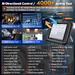 XTOOL USED D9S Full System Diagnostic Scanner E^CU Coding 42+ Services CAN FD
