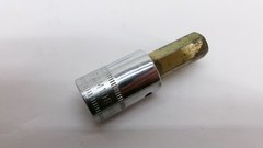 Snap-on tools USA metric 3/8″ drive 10mm Standard Hex Bit Socket FAM10B Nice!