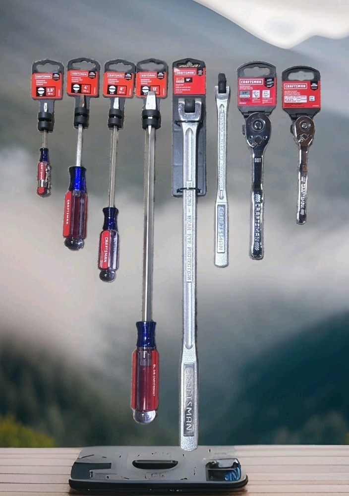 🔥18″X 1/2″ + 10″X 3/8″ B.B. + 3/8″ & 1/4″ RATCHETS and ASSORTED SCREW DRIVERS🔥