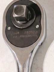 Proto Professional 5449 1/2″ Drive Ratchet Wrench Knurled Handle USA Made Tool