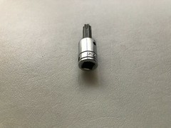 Snap-On Tools USA 3/8″ Drive T50 Std Torx Bit Chrome Socket FTX50C *NEW BIT*
