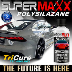 CERAMIC CAR COATING 1oz/30ml POLYSILAZANE «SCRATCH RESISTANT» TRICURE TECHNOLOGY