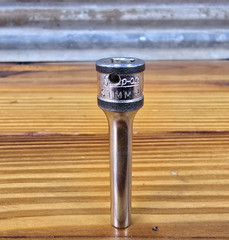 Snap On 1/4″ Drive 4MM 6PT Deep Chrome Socket STMM4 NICE!