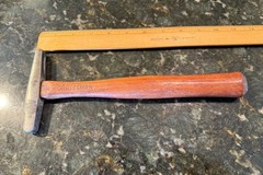 Vintage 38101 Craftsman 5 oz. Tack Hobby Hammer Hickory Wood Handle Made In USA!