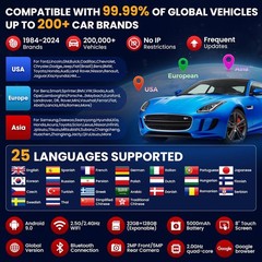 2025 LAUNCH X431 Pros V5.0 Pros V+ Elite OBD2 Diagnostic Car Scanner Key Coding