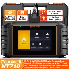FOXWELL NT710 for Subaru All System Diagnostic Tool Bi-directional ABS SRS