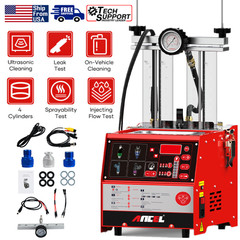 Ultrasonic Fuel Injector Cleaner & Tester Machine Injector Leak Resistance Test