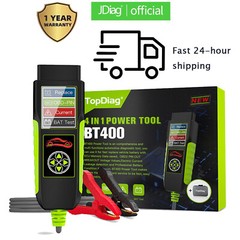 Topdiag BT400 Car Battery Load Tester Battery Analyzer OBD2 Voltage Detection