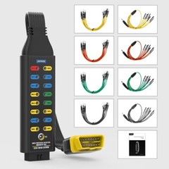 OBD2 Breakout Box OBDII Protocol Detector CAN Test Box Car Break Out Tester