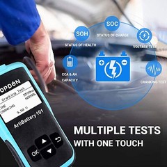Digital Battery Analyzer TOPDON BT100 12V Car Battery Load Tester 100~2000CCA