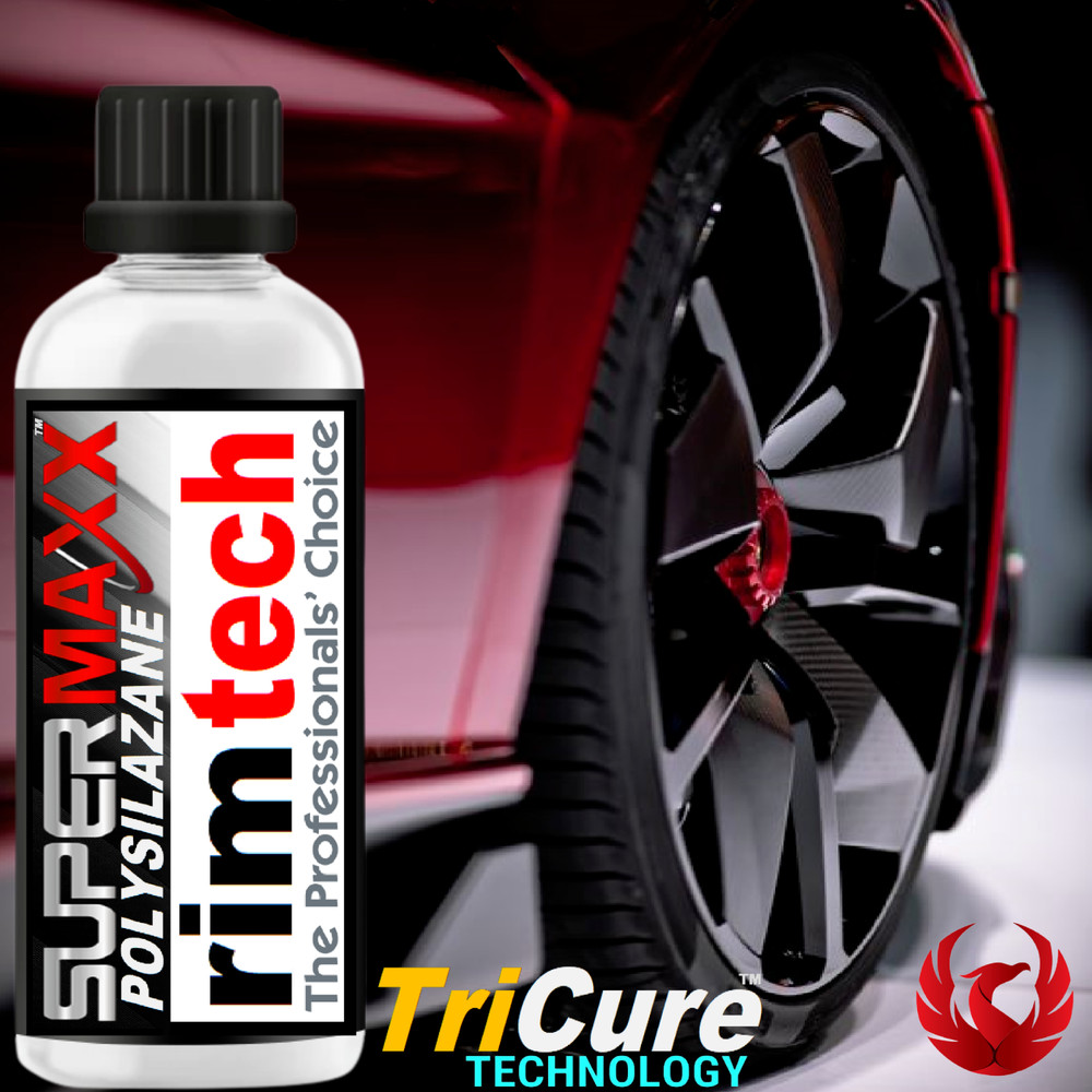 POLYSILAZANE RIMTECH TRICURE TECHNOLOGY CERAMIC CAR COATING RIM WHEEL PROTECTION