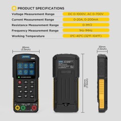 Automotive Multimeter Oscilloscope, Digital Oscilloscope and Multimeter Combo