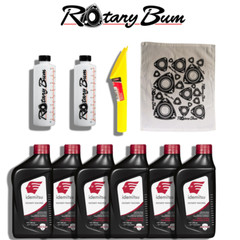 Idemitsu(6QT) Rotary Engine Premix, 2 bottles, 1 funnel, 1 RB rag, FREE SHIPPING