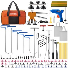 VEVOR 89pc Dent Removal Rods Paintless Repair Kit Stainless Steel Rod Tool w/Bag