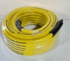 Flex 3/8′ x 50′ Hybrid Air Hose – Competes with Flexzilla HFZ3850YW2 -CLOSEOUT