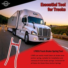 LT895 Truck Brake Spring Tool Brake Shoe Spring Installer for Eaton Truck