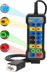 16-Pin OBDII Breakout Box with LCD – Safe Auto Diagnostics & Protocol Detection