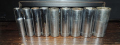 VTG 9pc Craftsman 3/8″ Drive 6-Pt Deep Socket Set 3/8 to 7/8 (8 -V-, 1 G code)