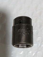 MAC TOOLS VP6-18MM, 1/2″ DRIVE, 18MM. IMPACT SOCKET, SHALLOW, 6 POINT.