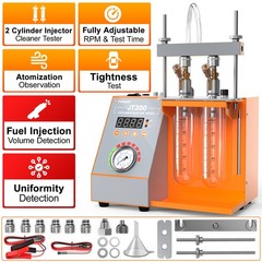 FOXWELL JT200 Ultrasonic Fuel Injector Tester Cleaner Cleaning Machine Car Motor