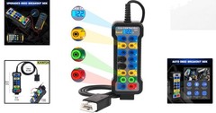 16-Pin OBDII Breakout Box with LCD – Safe Auto Diagnostics & Protocol Detection