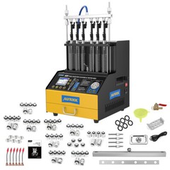 Ultrasonic Fuel Injector Cleaner Tester GDI EFI FSI Injector Cleaning Machine