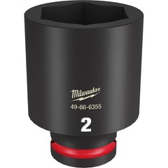 Milwaukee SHOCKWAVE™ Impact Duty 3/4″ Drive 2″ Deep 6 Point Socket #49-66-6355