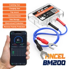 Ancel BM200 Car 12V Battery Tester Battery Health Monitor Cranking Charging Test