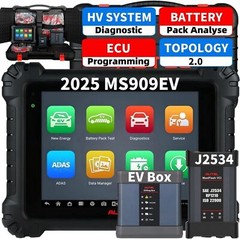 🔥2 Years Free Update Autel MaxiSys MS909EV Intelligent Ultra EV Diagnostic Scan