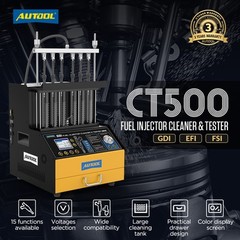 Ultrasonic Fuel Injector Cleaner Tester GDI EFI FSI Injector Cleaning Machine