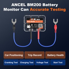 Ancel BM200 Car 12V Battery Tester Battery Health Monitor Cranking Charging Test