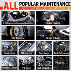 Foxwell NT710 OBD2 Scanner Bidirectional All System Diagnostic Tool ECU Coding