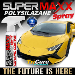 CERAMIC CAR COATING SPRAY WAX POLISH SUPERMAXX POLYSILAZANE 3 YEAR PROTECTION