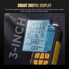 Brake Pressure Tester Digital Brake System Pressure Vacuum Pump Dual Channel