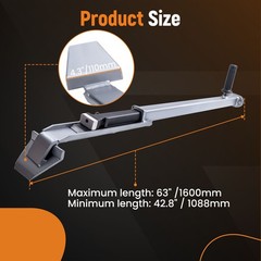 Universal Impact Driven Tire Demount Tool for 10″-24″ ATV/Heavy Duty/Commercial