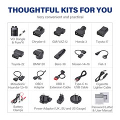 2026 Newest Topdon Phoenix Plus BT Bidirectional Car Diagnostic Scanner Tool