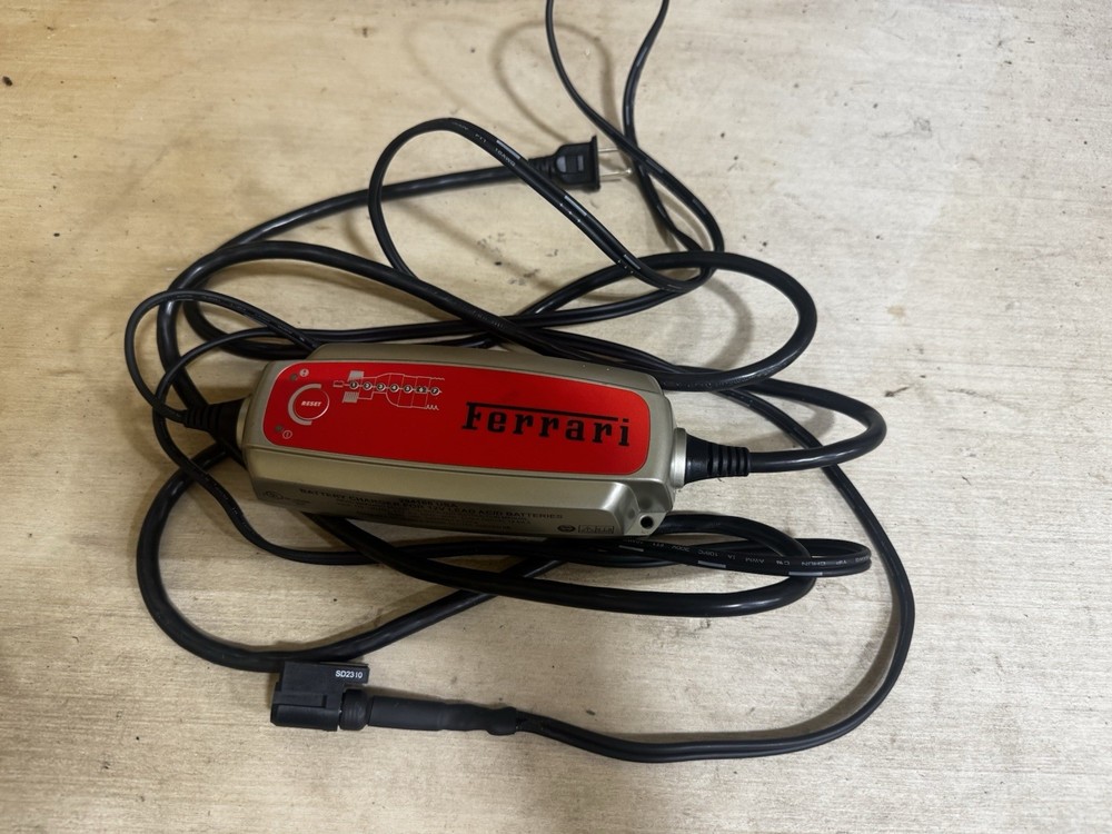 FACTORY FERRARI 458 F430 612 599 CALIFORNIA BATTERY CHARGER MAINTAINER CEC-400