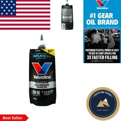 75W-90 Full Synthetic Gear Oil with Limited Slip Modifier – 32 Fluid Ounces