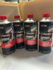 New ACME FH612 x 2 qts. & FH613 x 2 qts. Hardener,Free Shipping