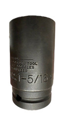 USA Steelman Pro 3/4 in. Drive / 1 – 5/16 in. 6 Point / Deep Impact Socket 79391