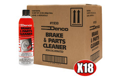 Denco #1930 Brake Cleaner – Non-Chlorinated – Low Odor – 13 OZ Cans – 18 Pack