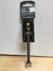 GearWrench 2067783 5/16 in. X 5/16 in. SAE Combination Wrench 5.55 in. L 1 pc