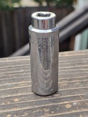 CHROME Mac Tools 18mm 6 Point 3/8″ Drive Deep Chrome Socket XD6 18MM USA