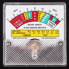 6V 12V Car Battery Load Tester Voltmeter 100Amp Analyzer 5 Seconds Fast Test