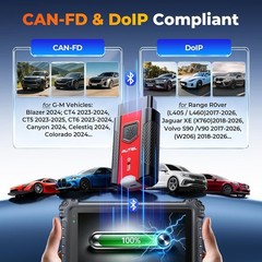 Autel VCI200 MaxiVCI V200 Wireless OBD2 Dongle CAN FD DoIP Bluetooth Adapter